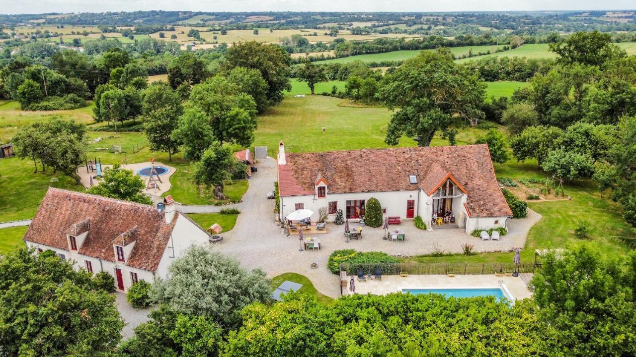 Chambres D'Hotes Maison Les Galettes Rezay Exteriör bild