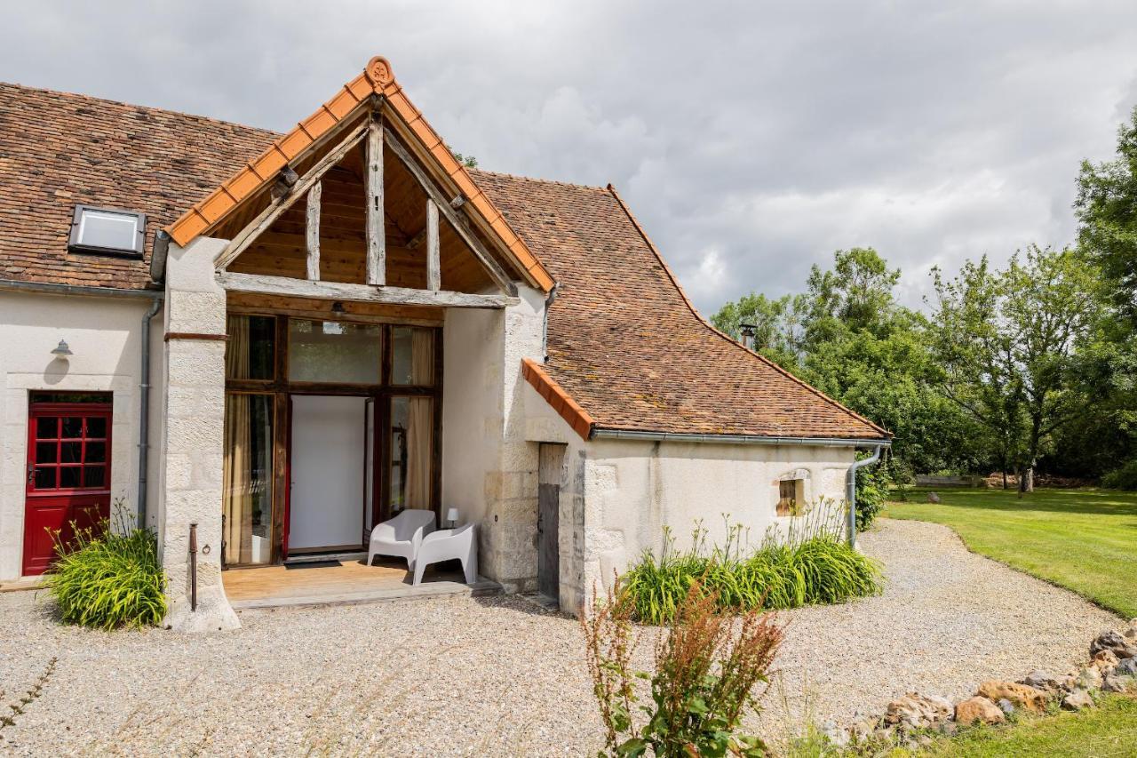 Chambres D'Hotes Maison Les Galettes Rezay Exteriör bild