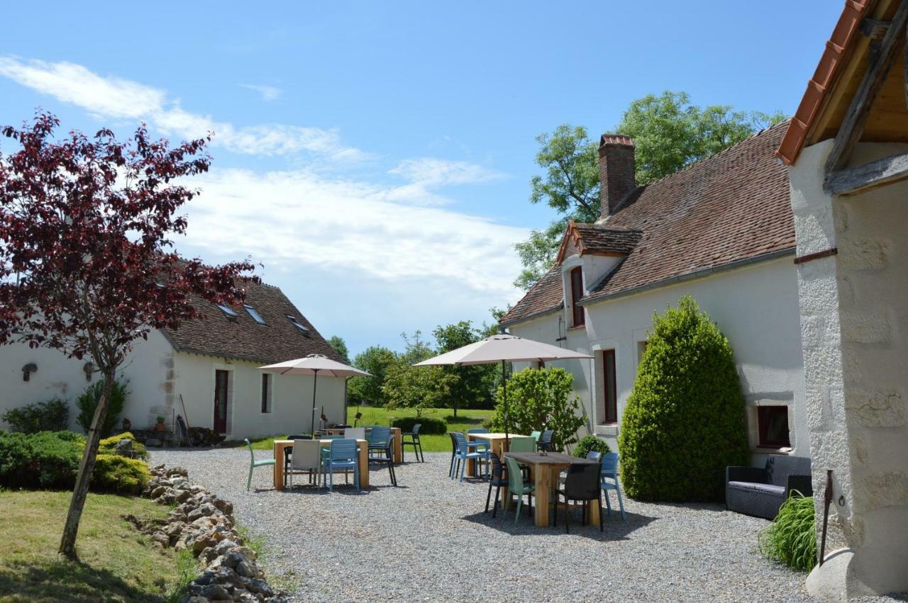 Chambres D'Hotes Maison Les Galettes Rezay Exteriör bild